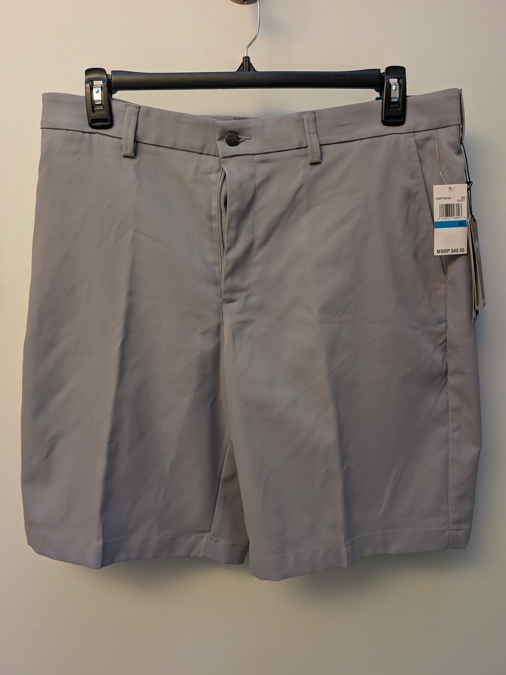 🔥 NWT Callaway Pro-Spin 3.0 Performance Golf Shorts Grey 🔥